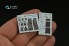 Quinta Studio QD48388 F-16A MLU 3D-Printed & coloured Interior on decal paper (Kinetic) 1/48